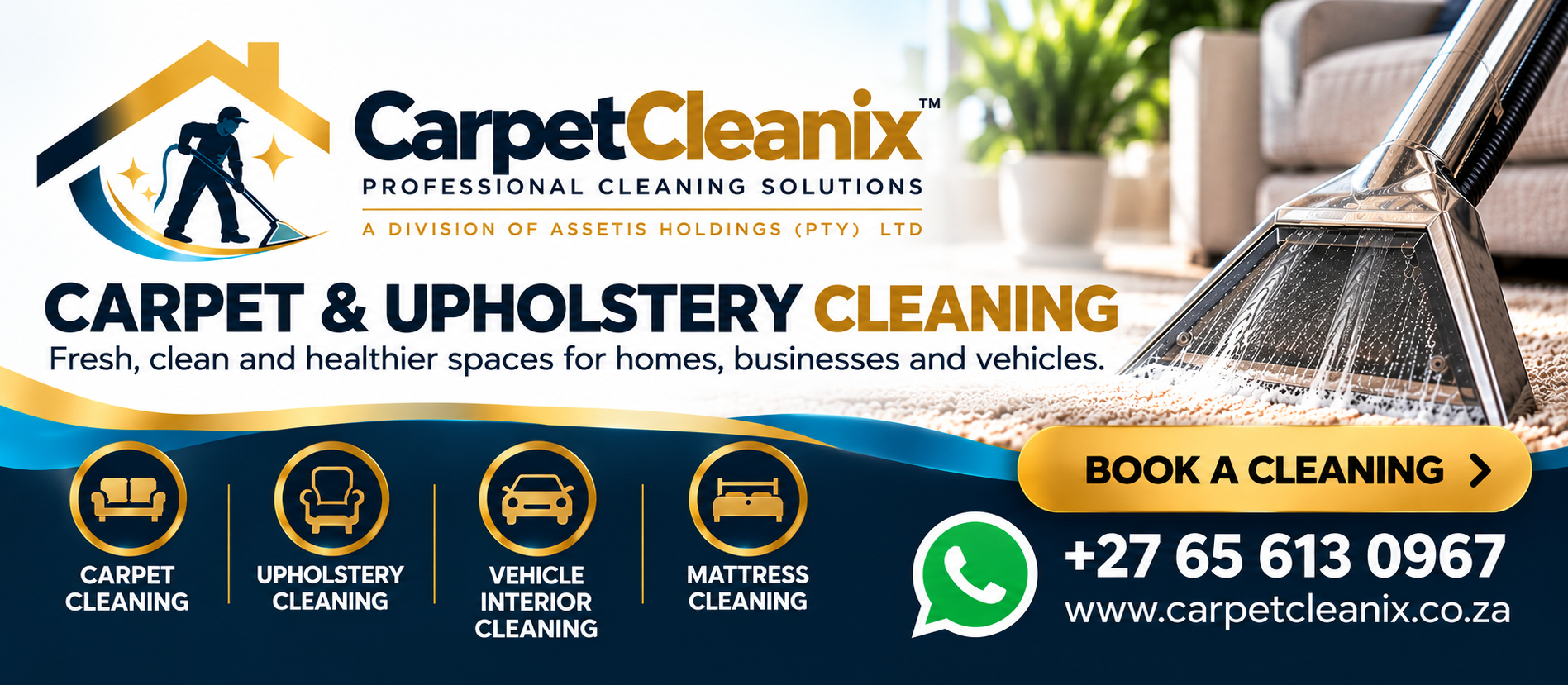 CarpetCleanix Portrait advertising creative
